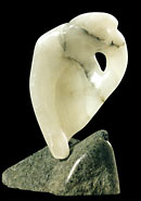 Bird Form - Alabaster